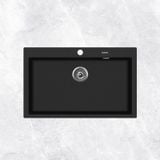 Chậu rửa chén đá Granite 1 hộc lớn 1A-Series Ecalite EGS-6001.27545HB