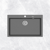 Chậu rửa chén đá Granite 1 hộc lớn 1A-Series Ecalite EGS-6001.27545LG