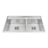  Chậu inox Kaff KF-HMS8245/ Kaff KF-GMS8245 