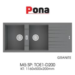 Chậu rửa Pona TOE1-D200 ảnh 1