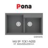 Chậu rửa Pona TOE1-N200 