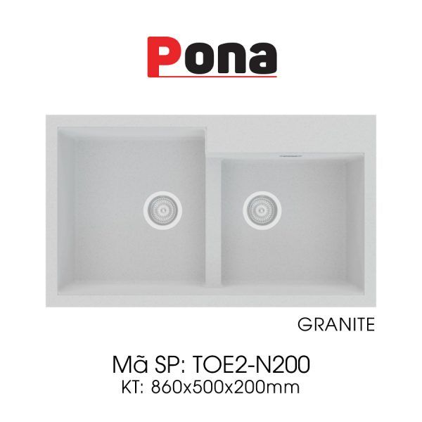 Chậu rửa Pona TOE2-N200