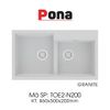  Chậu rửa Pona TOE2-N200 