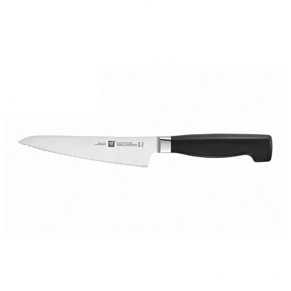 Dao Chef Compact Răng Cưa Four Star - 14cm