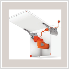 Hệ thống tay nâng Blum Aventos HK - Tay nâng vuông góc
