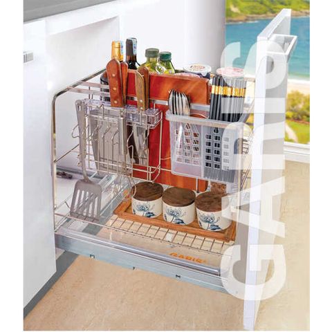 Giá Dao Thớt Gia Vị Nan Vuông Garis GM02.40E