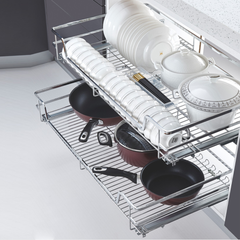 Kệ bát đĩa tủ dưới Four-side Multi Flat Wire Ecalite EL-EP6004SC