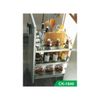  Kệ đa năng inox hộp, vách kính Cariny CK-1830 