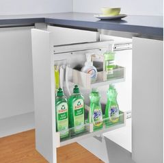 Kệ đựng chất tẩy rửa dạng hộp vách kính trái Grob GHA-20L