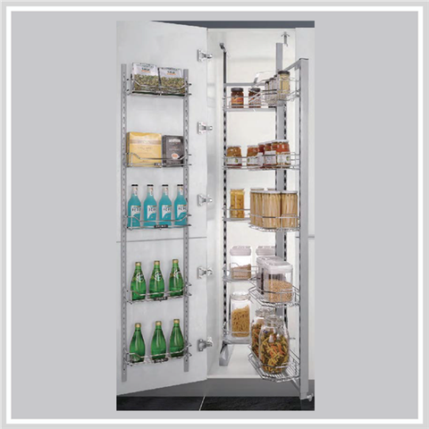 Kệ Tủ Đồ Khô 18 Rổ Tủ 450Mm Inox 304 – Higold 203003