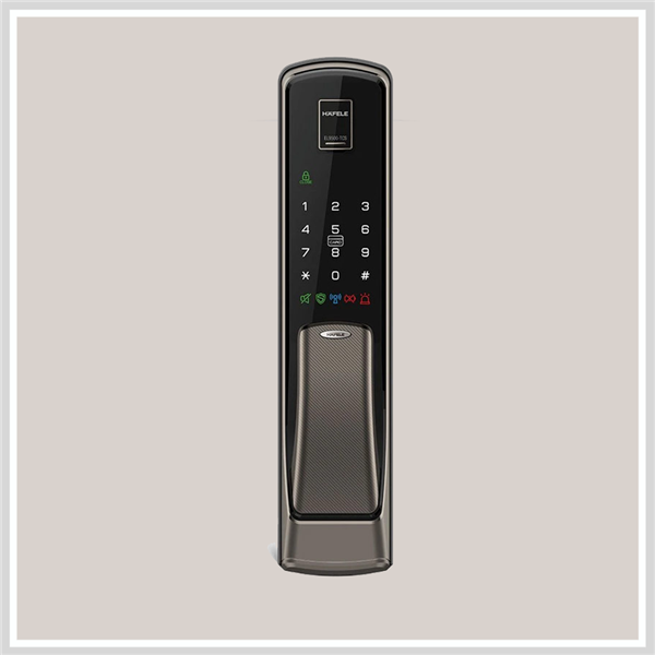 Khóa điện tử Hafele EL9500-TCS cho cửa gỗ / Màu xám, Mã số 912.05.315 Khóa điện tử Hafele EL9500-TCS cho cửa gỗ / Màu xám, Mã số 912.05.315