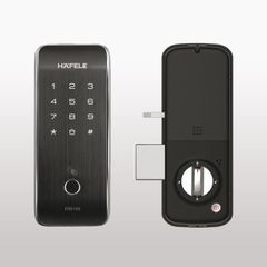 Khóa điện tử Hafele ER 5100 cho cửa gỗ / Màu đen, Mã số 912.20.200