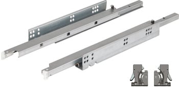 Khung Kéo Giảm Chấn Lắp Chìm Hafele 433.10.464 Khung Kéo Giảm Chấn Lắp Chìm Hafele 433.10.464