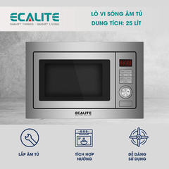 Lò vi sóng âm tủ Ecalite EMW-2560JS ảnh 1