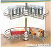  Mâm xoay góc 3/4 inox mạ crôm Cariny mx-270D 