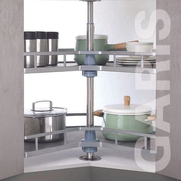 Mâm Xoay Nan Vuông 3/4 Garis GS03.80N