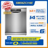 Máy rửa chén độc lập Bosch SMS6ZCI16E, Series 6, sấy Zeolith