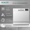  Máy Rửa Chén Mini 8 Bộ Ecalite EDW-SMS6080WH / Màu Trắng Tinh Tế 