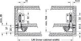 Ray Hộp Giảm Chấn Alto-S Hafele 552.35.775