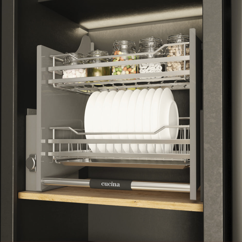 Rổ Chén Đĩa Di Động 700mm Cucina Hafele 504.76.005