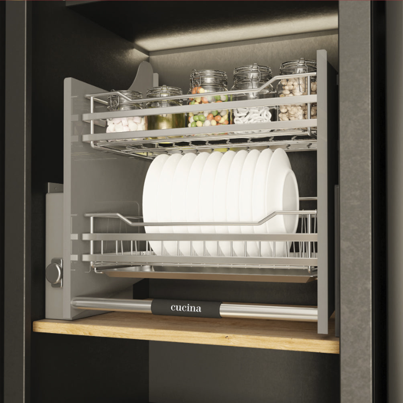Rổ Chén Đĩa Di Động 900mm Cucina Hafele 504.76.008