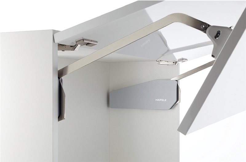 Tay Nâng Free Fold Short G4fs Nắp Xám Hafele 493.05.736