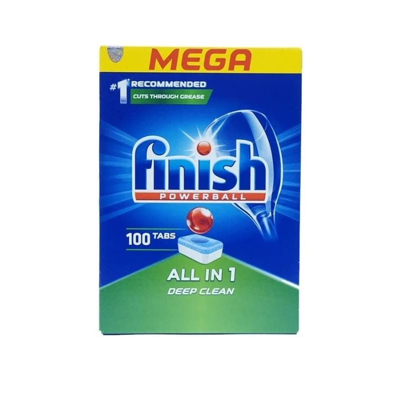 Viên rửa chén Finish All In 1 Max 100V 