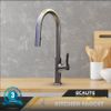  Vòi rửa chén nóng lạnh S-curve Ecalite EF-N288S 