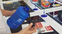 Bình đựng nước Kangen 2L màu xanh ảnh 6