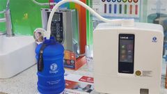 Bình đựng nước Kangen 2L màu xanh ảnh 10