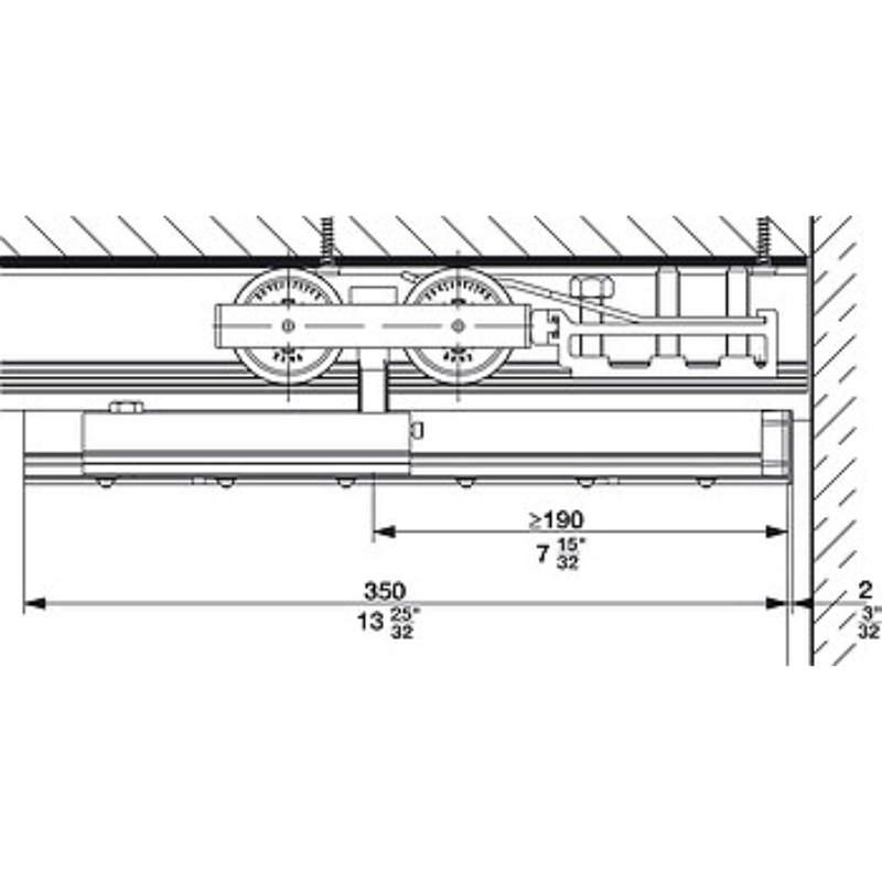 Bộ Các Thành Phần Hawa Junior 160/B Hafele 941.60.002 – ảnh 5
