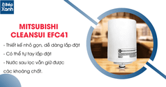 Lõi Lọc Cleansui EFC41 / Tuổi thọ 900 Lít / Thay cho Bộ Lọc Cleansui EF401 ảnh 4
