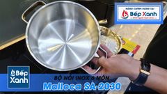 Bộ nồi inox 6 món Malloca SA-2030 ảnh 4