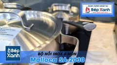 Bộ nồi inox 6 món Malloca SA-2030 ảnh 6