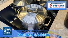 Bộ nồi inox 6 món Malloca SA-2030 ảnh 7