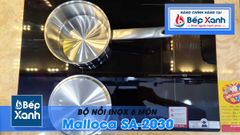 Bộ nồi inox 6 món Malloca SA-2030 ảnh 8