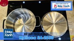 Bộ nồi inox 6 món Malloca SA-2030 ảnh 10