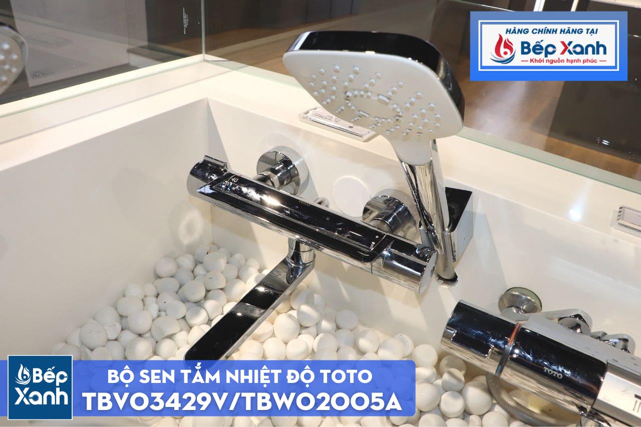 Bộ Sen Tắm Nhiệt Độ ToTo TBV03429V/TBW02005A – ảnh 3