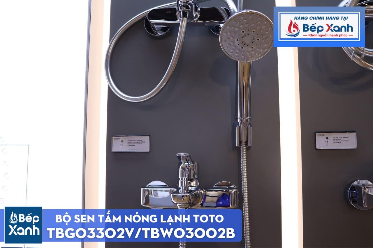 Bộ Sen Tắm Nóng Lạnh ToTo TBG03302V/TBW03002B – ảnh 3