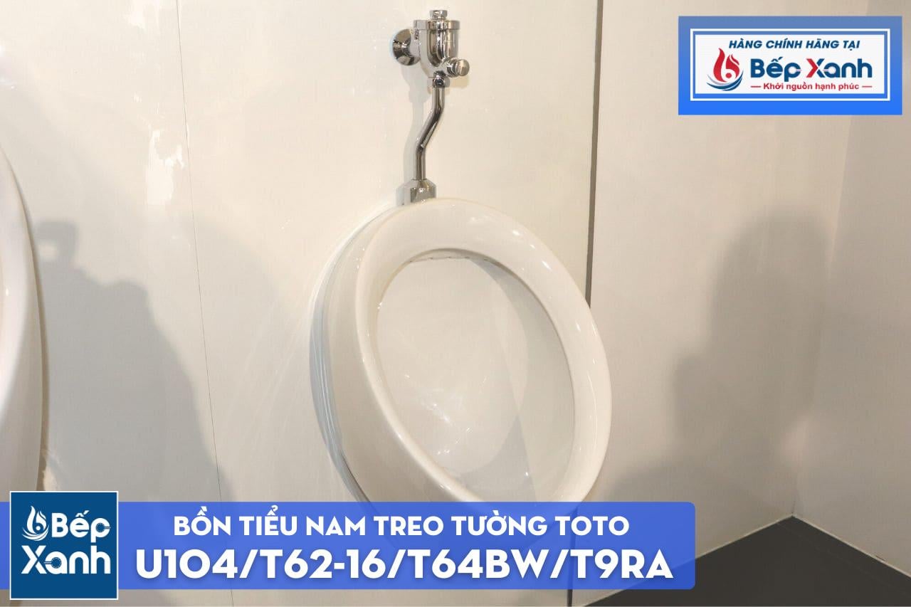 Bồn Tiểu Nam Treo Tường ToTo U104#W/T62-16/T64BW/T9RA – ảnh 4