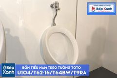 Bồn Tiểu Nam Treo Tường ToTo U104#W/T62-16/T64BW/T9RA ảnh 4