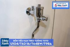 Bồn Tiểu Nam Treo Tường ToTo U104#W/T62-16/T64BW/T9RA ảnh 6