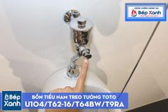 Bồn Tiểu Nam Treo Tường ToTo U104#W/T62-16/T64BW/T9RA ảnh 7