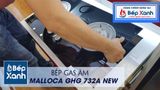 Bếp gas âm 2 vùng nấu Malloca GHG 732A NEW/ Màu đen