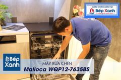 Máy rửa chén Malloca WQP12-7635BS ảnh 7