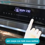 Lò nướng âm tủ dung tích 72L Ecalite EOV-JA7060BL