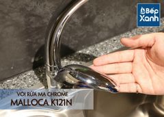 Vòi rửa chén nóng lạnh Malloca K121N / Đồng thau mạ chrome ảnh 4