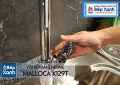 Vòi rửa chén nóng lạnh Malloca K129T / Đồng thau mạ chrome ảnh 4