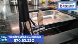 Vòi rửa chén Hafele HT20-CH1F187 / Đồng thau mạ Chrom, Mã số 570.82.230