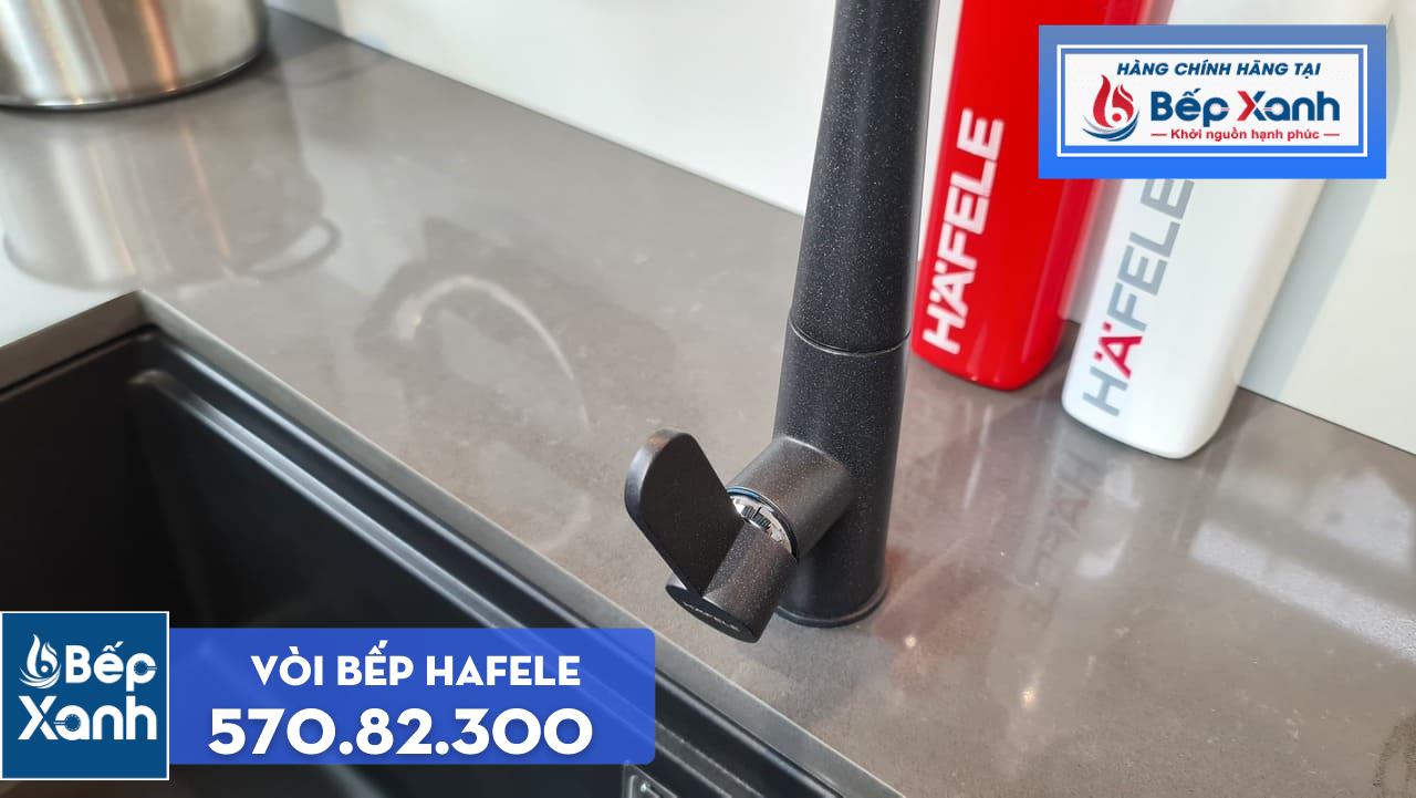 Vòi rửa chén Hafele HT20-GH1P259 / Màu đen / Đồng mạ màu đá, Mã số 570.82.300 – ảnh 8